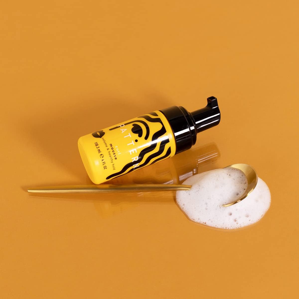 PATTERN Mini Curl Mousse 168g with Marshmallow Root & Castor Oil ingredients