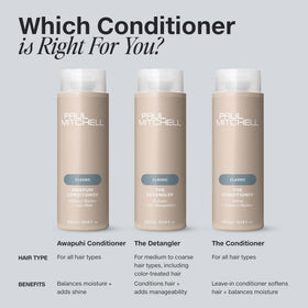 Paul Mitchell Awapuhi Conditioner being applied to hair