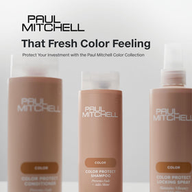 Paul Mitchell Color Protect Shampoo cap and pump