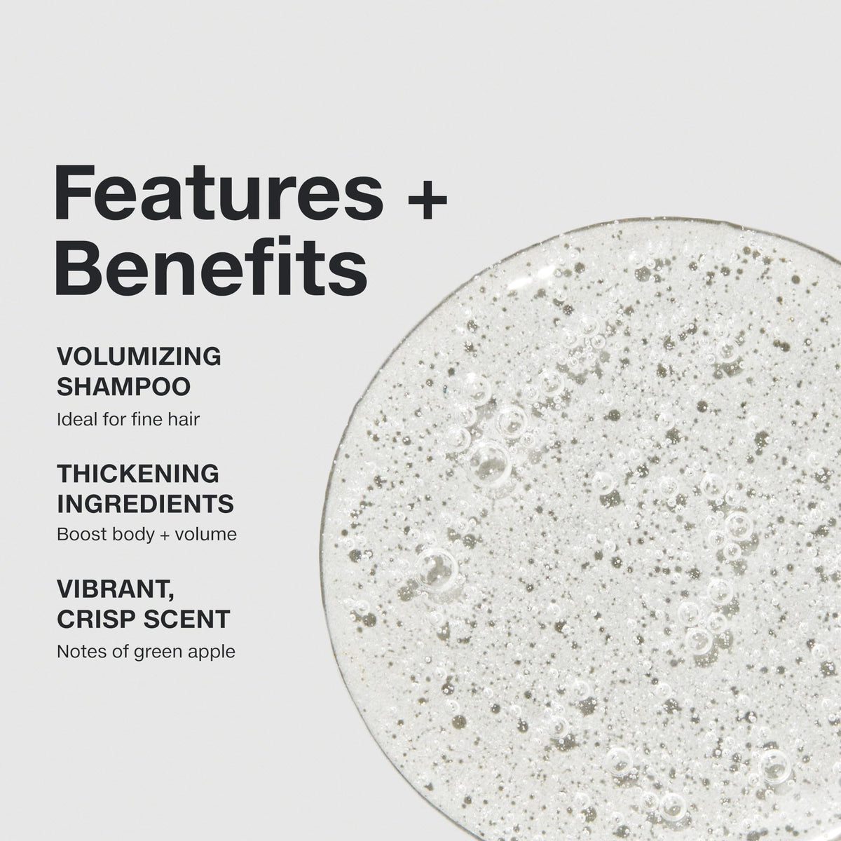 Paul Mitchell Extra-Body Shampoo with apple fragrance