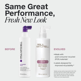 Paul Mitchell Extra-Body support Root Lifter 250ml side view