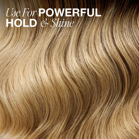 Paul Mitchell Freeze and Shine Hairspray back view with ingredient list