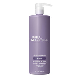 Paul Mitchell Platinum Blonde Violet Shampoo 33.8 fl oz front view
