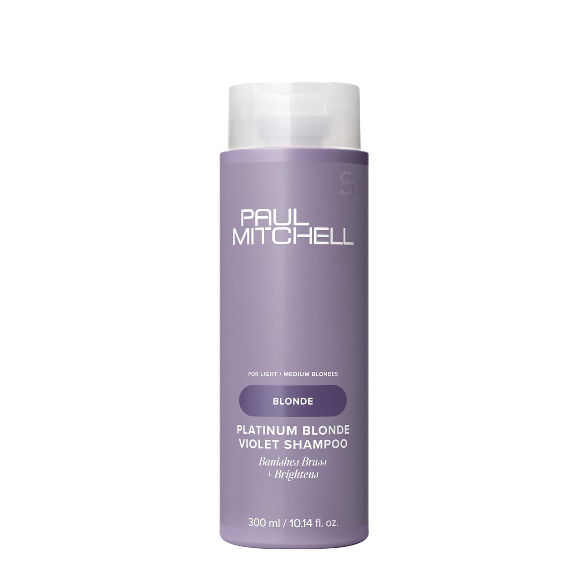 Paul Mitchell Platinum Blonde Violet Shampoo front view 10.14 fl oz
