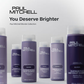 Paul Mitchell Platinum Blonde Violet Shampoo label details
