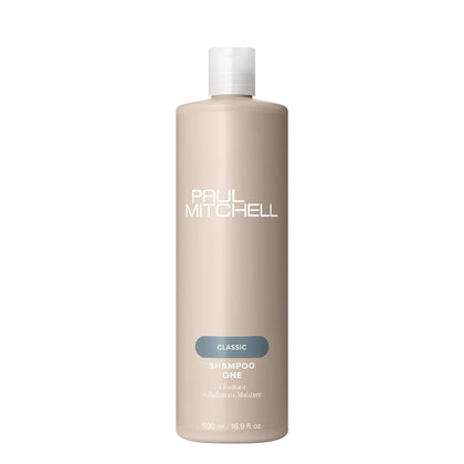Paul Mitchell Shampoo One 16.9 fl oz front view with tropical scent