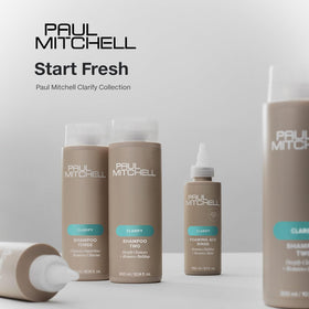 Paul Mitchell Shampoo Three 2.5 fl oz in a bathroom setting