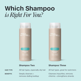 Paul Mitchell Shampoo Two packaging details