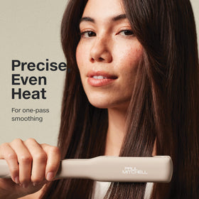 Paul Mitchell Smooth+ Ceramic Flat Iron close-up of ceramic plates