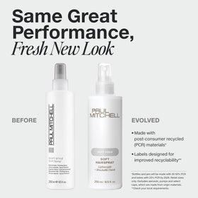 Paul Mitchell Soft Hairspray bottle side view