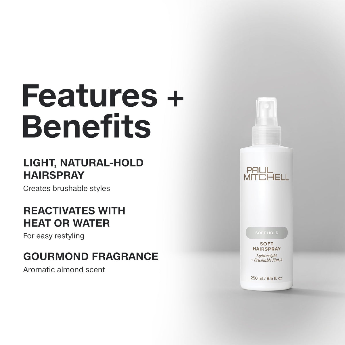 Paul Mitchell Soft Hairspray cap detail