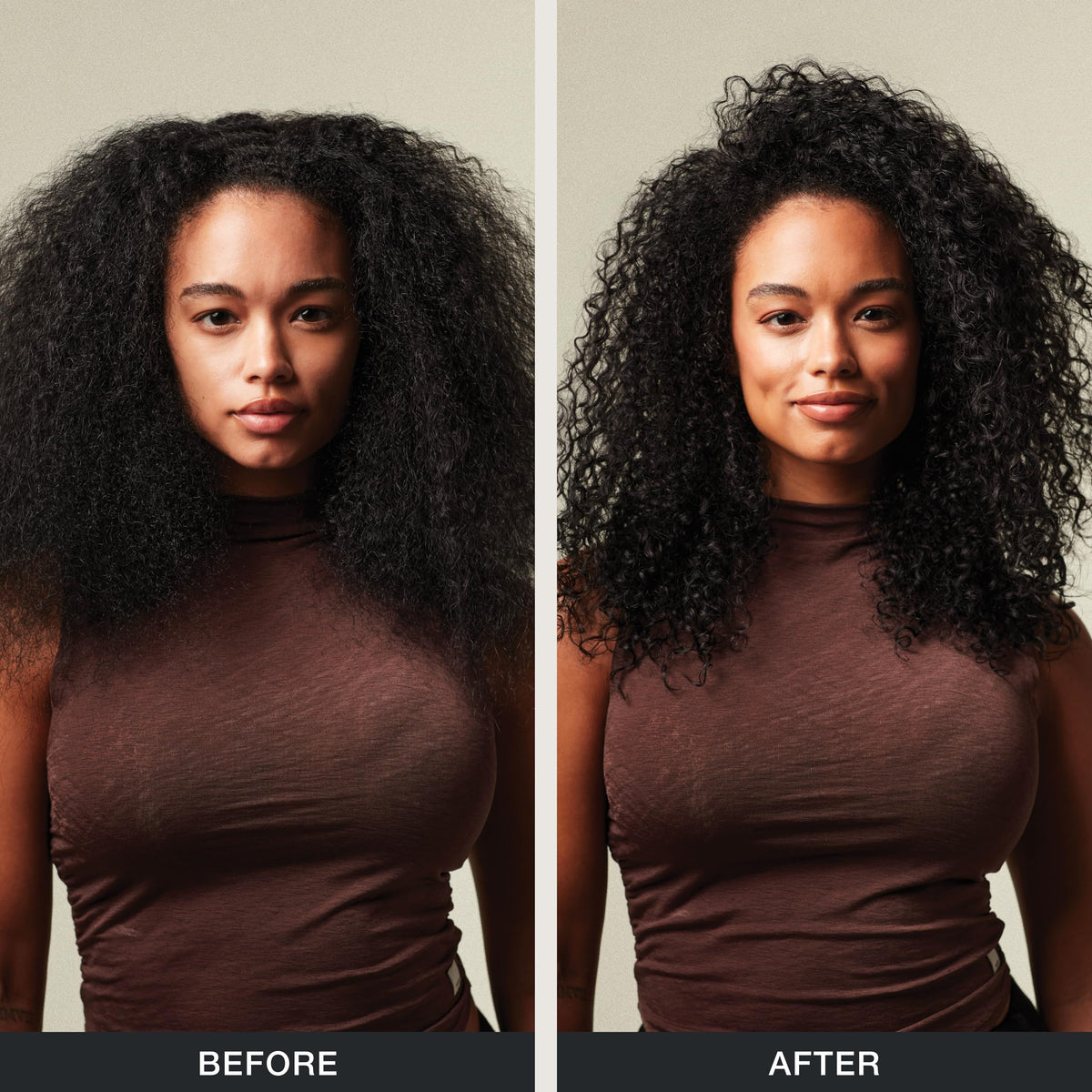 Paul Mitchell Super Skinny Serum in use on damp hair