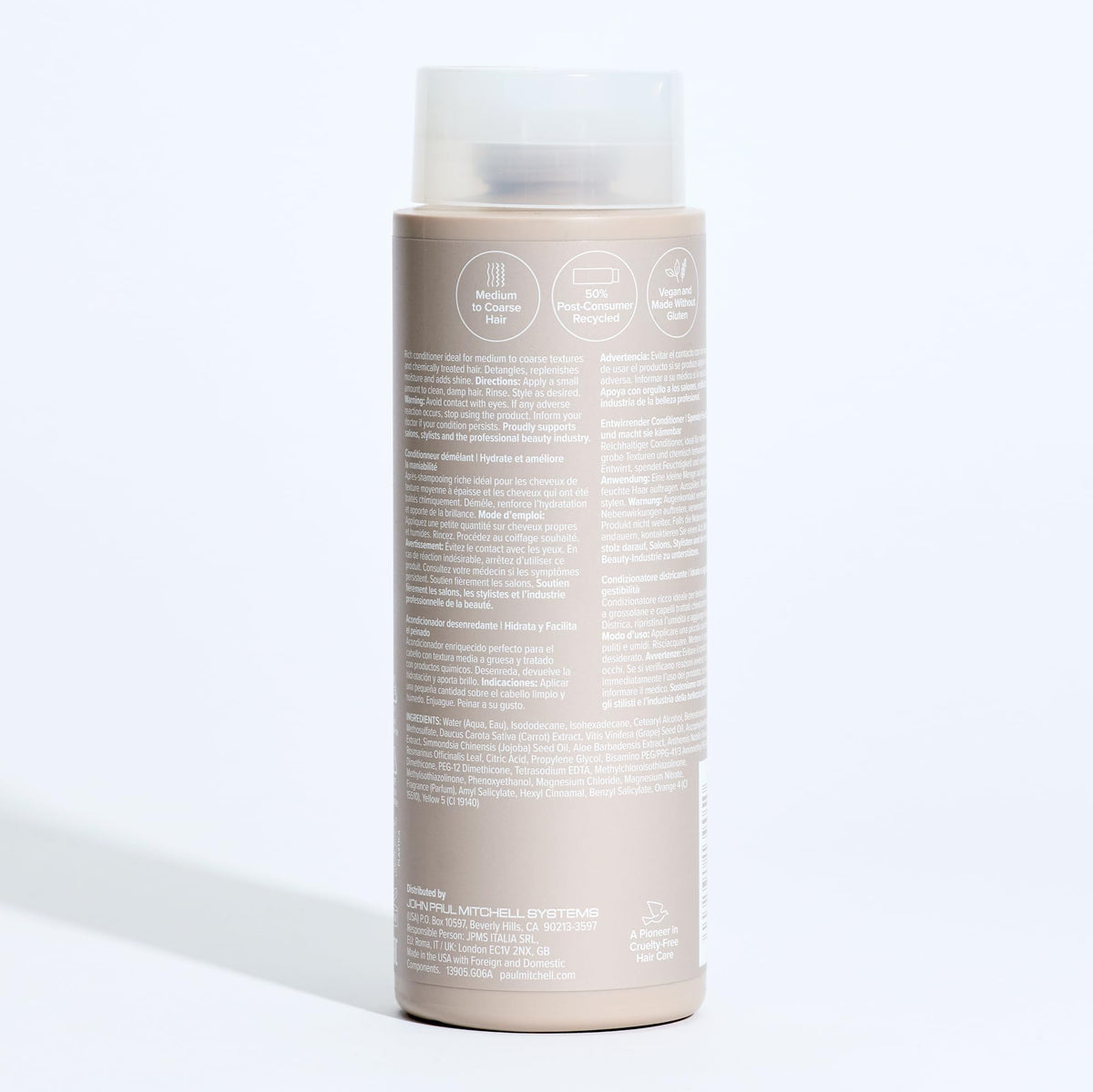 Paul Mitchell The Detangler Conditioner packaging details