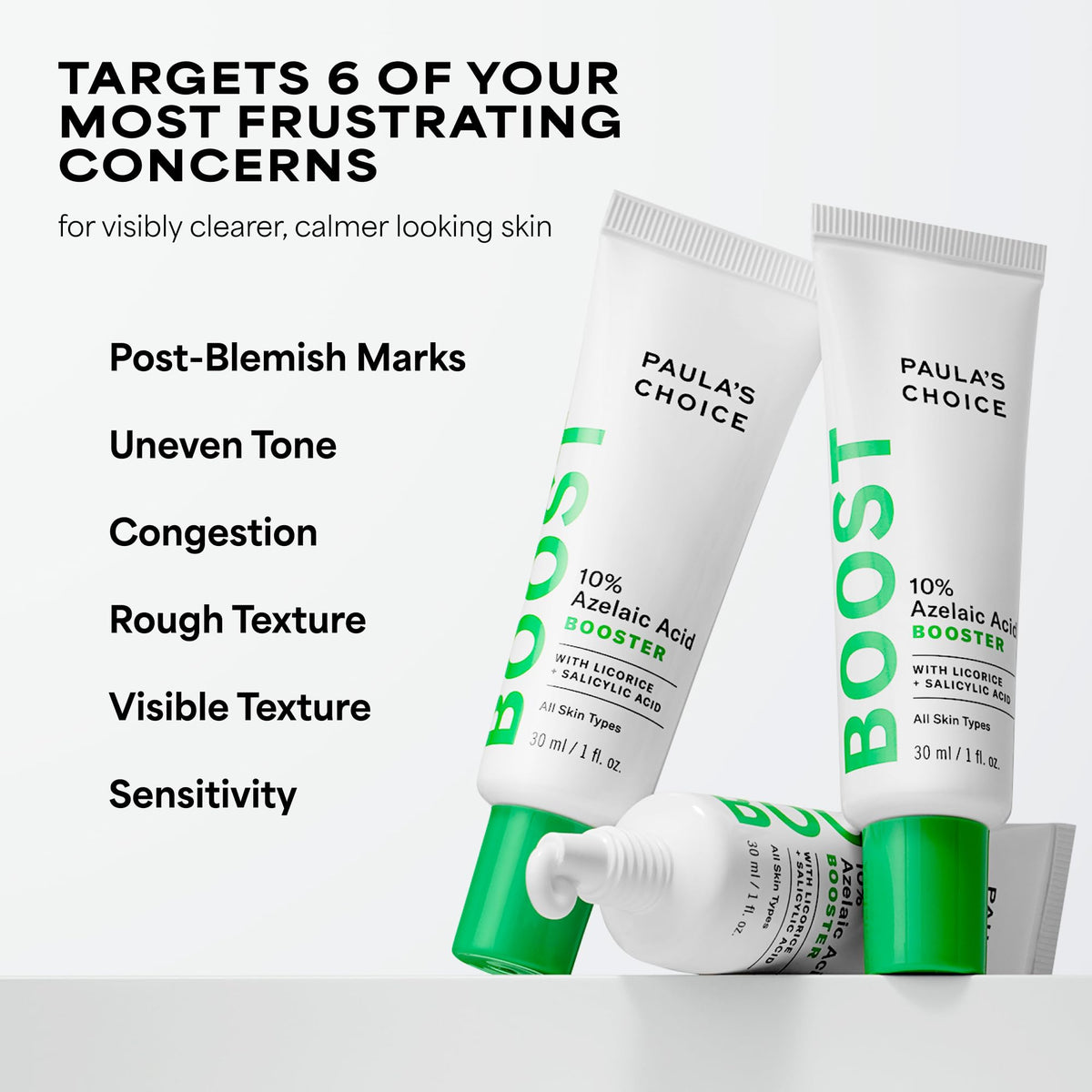 Paula's Choice 10% Azelaic Acid support Cream Gel application on skin