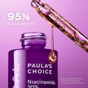 Paula's Choice 20% Niacinamide Serum bottle side view
