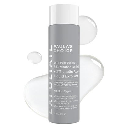 Paula's Choice 6% Mandelic + 2% Lactic Acid Liquid Exfoliant front view