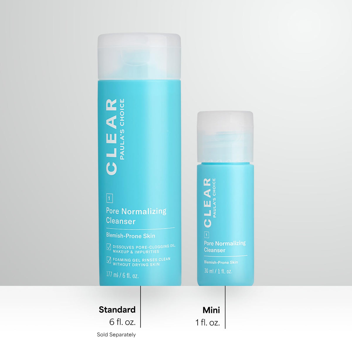 Paula's Choice CLEAR Acne Facial Cleanser with pump open