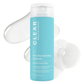 Paula's Choice CLEAR Pore Normalizing Acne Facial Cleanser 6 Fl Oz front view