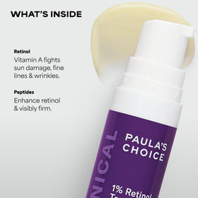 Paula's Choice CLINICAL 1% Retinol with natural light