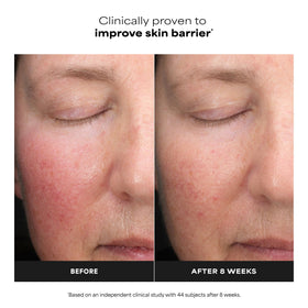 Paula's Choice exfoliant on a wooden surface
