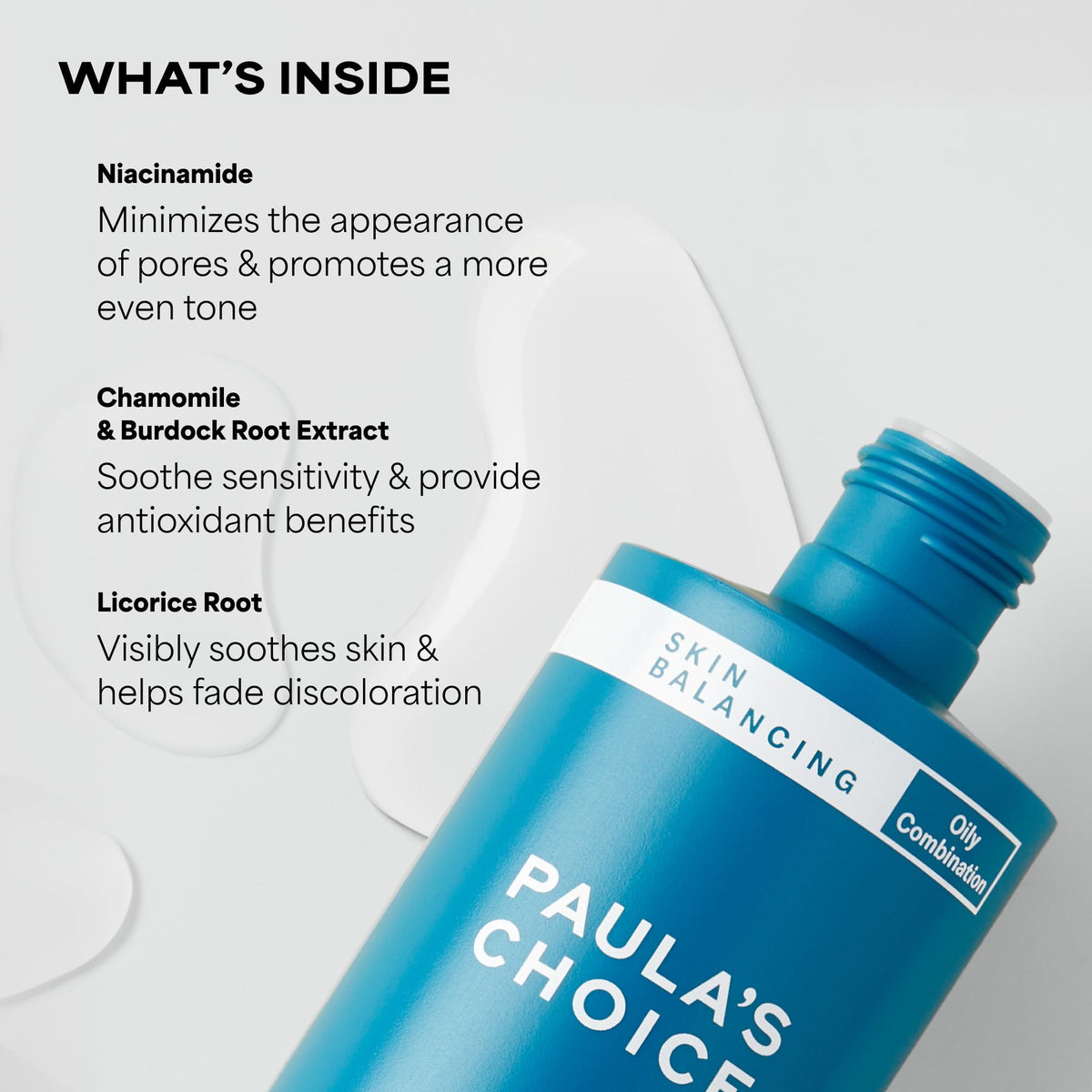 Paula's Choice Niacinamide Face Toner 1 Fl Oz with burdock root