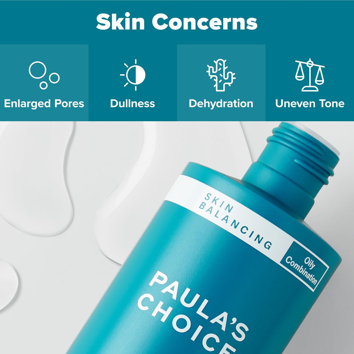 Paula's Choice Niacinamide Face Toner with other skincare products