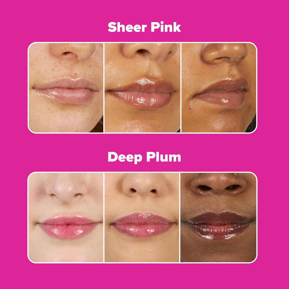 Paula's Choice Pro-Collagen Peptide Gloss Lip Balm Deep Plum lifestyle shot