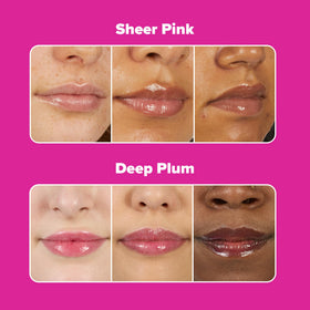 Paula's Choice Pro-Collagen Peptide Gloss Lip Balm Deep Plum lifestyle shot