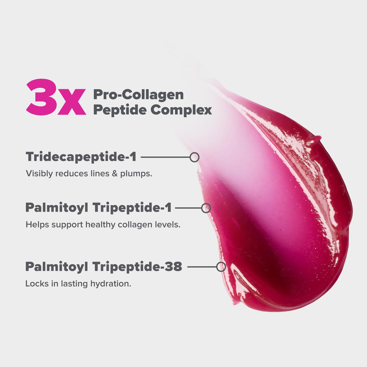 Paula's Choice Pro-Collagen Peptide Gloss Lip Balm Deep Plum with other lip care products