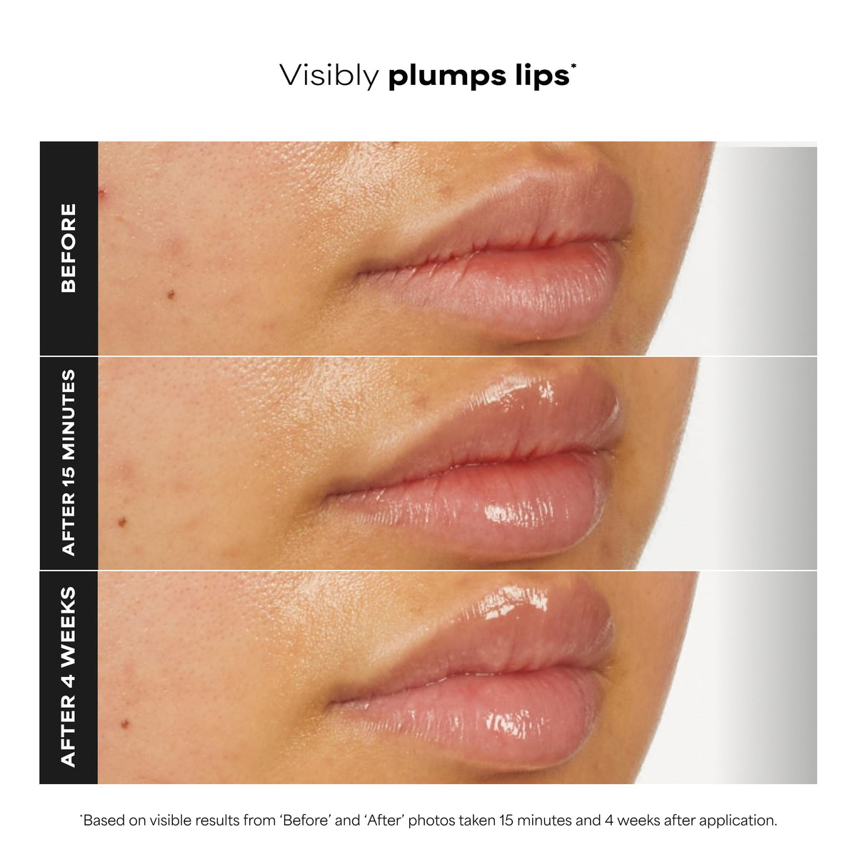 Paula's Choice Pro-Collagen Peptide Gloss Lip Balm with other lip products