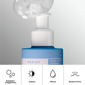 Paula's Choice RESIST Foaming Cleanser in bathroom setting