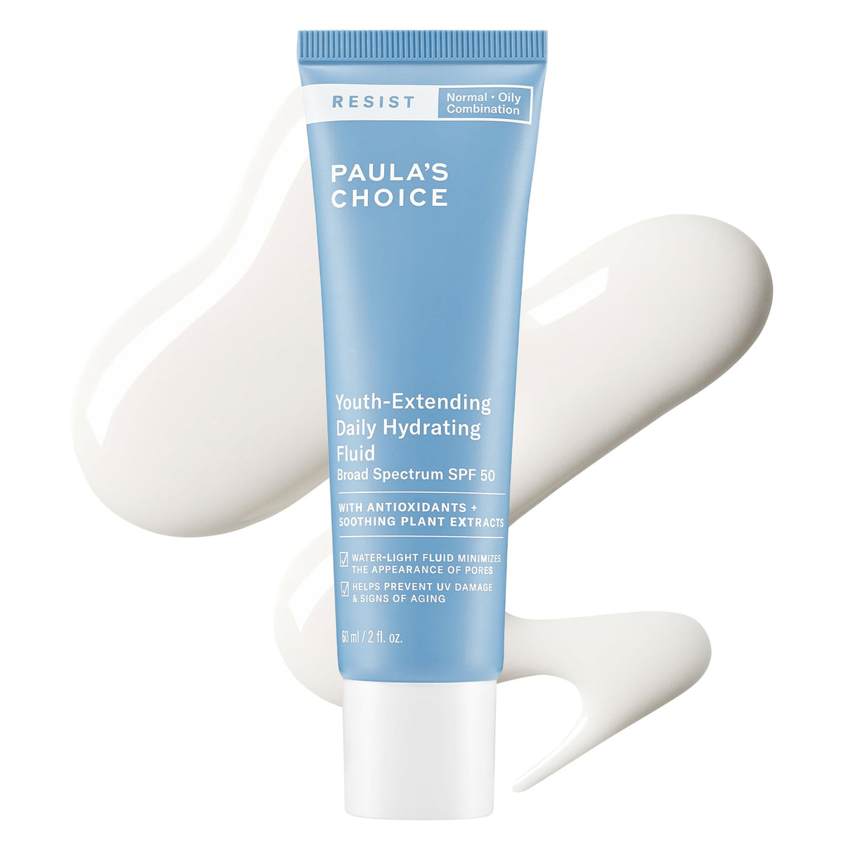 Paula's Choice RESIST Hydrating Fluid Face Moisturizer SPF 50 front view