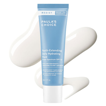 Paula's Choice RESIST Hydrating Fluid Face Moisturizer SPF 50 front view