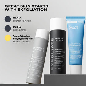 Paula's Choice RESIST Hydrating Fluid SPF 50 on a skincare shelf