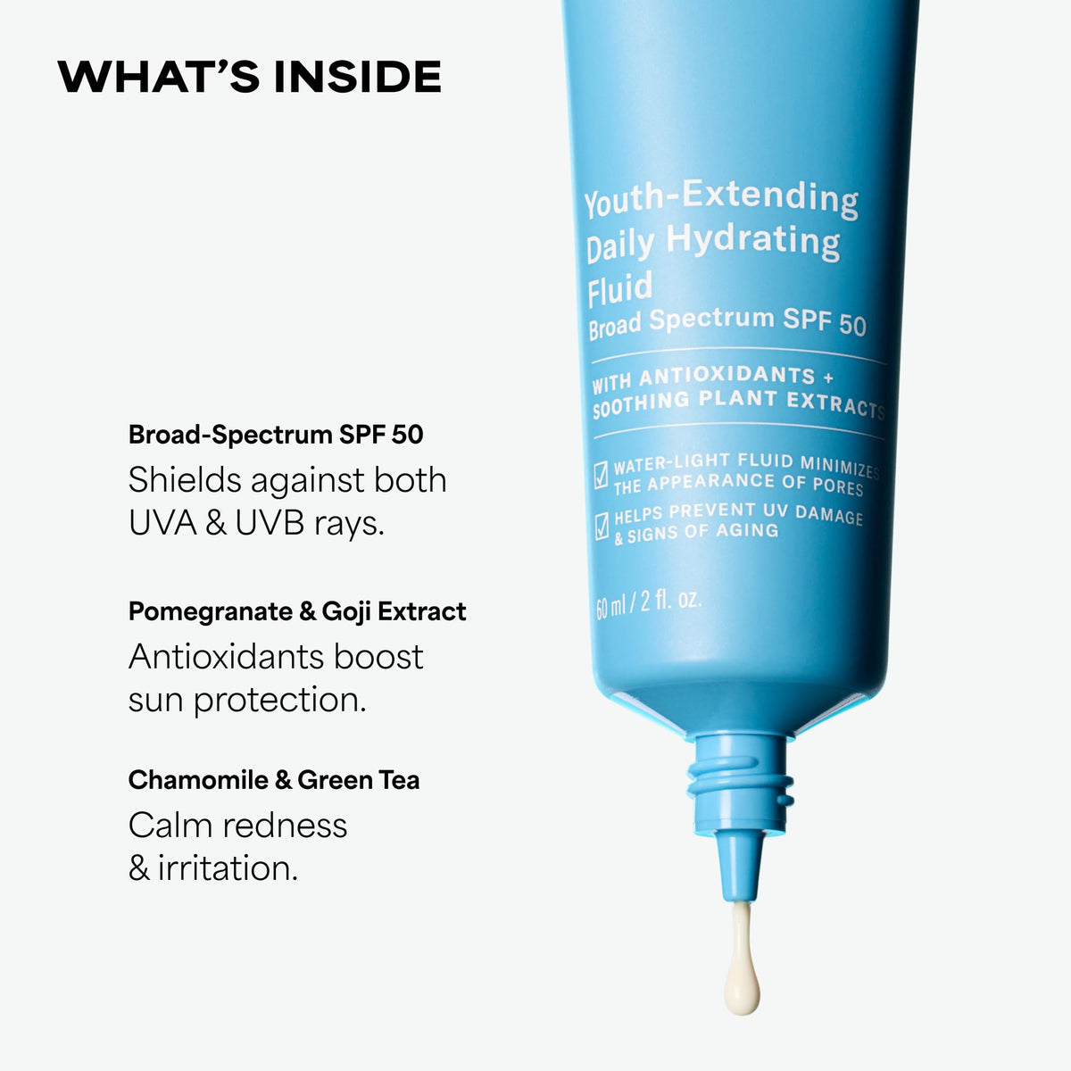 Paula's Choice RESIST Hydrating Fluid texture on hand