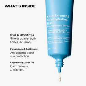 Paula's Choice RESIST Hydrating Fluid texture on hand