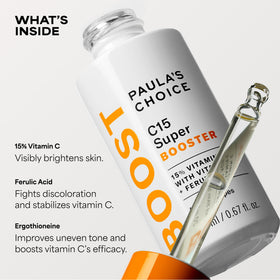 Paula's Choice support C15 Super support 15% Vitamin C Serum packaging