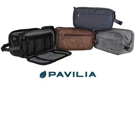 PAVILIA Toiletry Bag with clip-on buckle detail