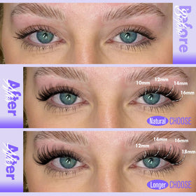 Pawotence Kira Lash Clusters Kit with Bond & Seal applicator
