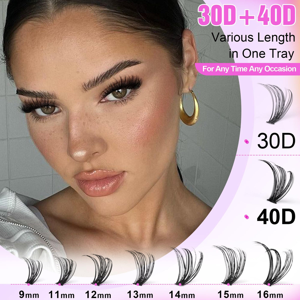 Pawotence lash applicator included in the kit