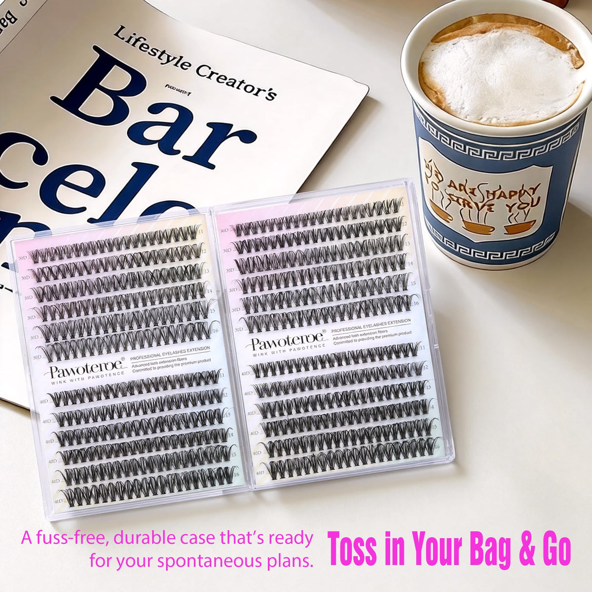Pawotence Lash Clusters DIY application setup