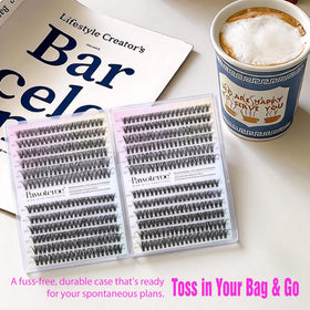 Pawotence Lash Clusters DIY application setup