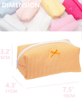 PAZIMIIK Cozy Makeup Bag compact size in a tote