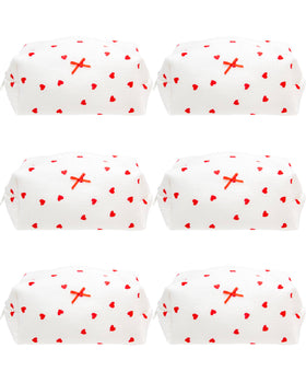 PAZIMIIK Cozy Makeup Bag floral design front view