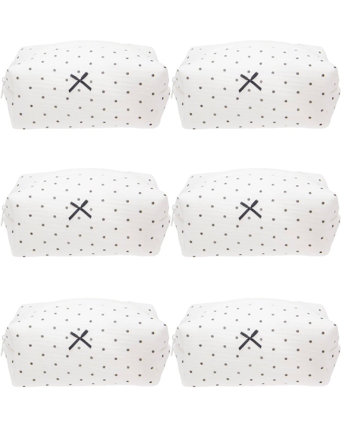 PAZIMIIK Cozy Makeup Bag front view with floral pattern