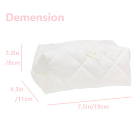 PAZIMIIK Cozy Makeup Bag in a lifestyle setting on a vanity
