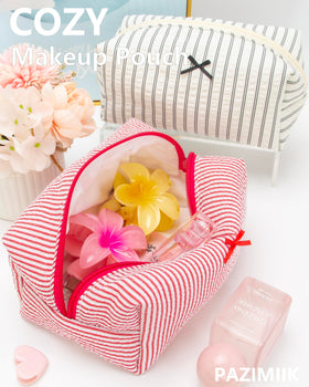 PAZIMIIK Cozy Makeup Bag packaging display
