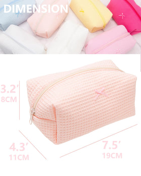 PAZIMIIK Cozy Makeup Bag packed with cosmetics