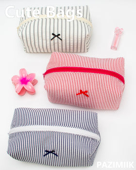 PAZIMIIK Cozy Makeup Bag with toiletries for travel