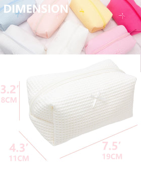 PAZIMIIK makeup bag alongside beauty products